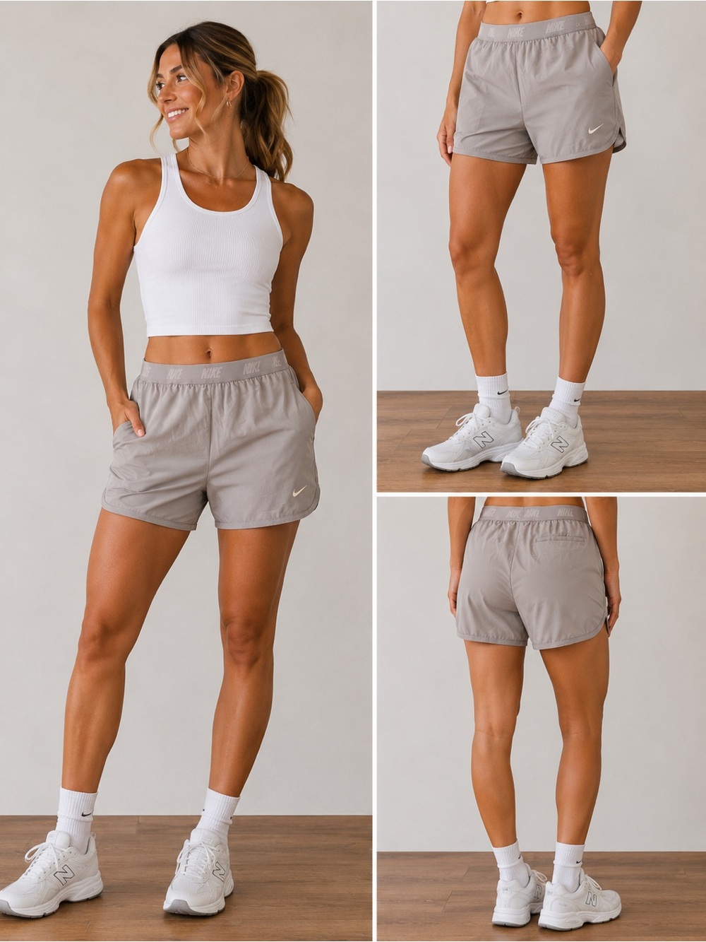 Nike Women’s Gray Athletic Training Shorts